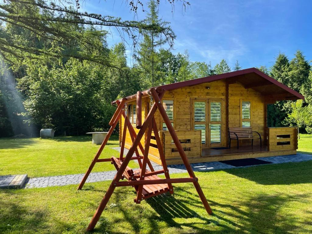 Domek Nad Solina Z Klimatyzacja Uherce Mineralne Esterno foto